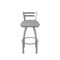 Holland Bar Stool Co OD411 Jackie Low Back Stainless Steel 25 Swivel Outdoor Counter Stool with Breeze Sidewalk Seat OD41125SSOD006 - alternate 6